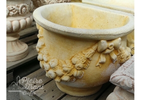 Vaso Tondo a Muro Raveo h. 40